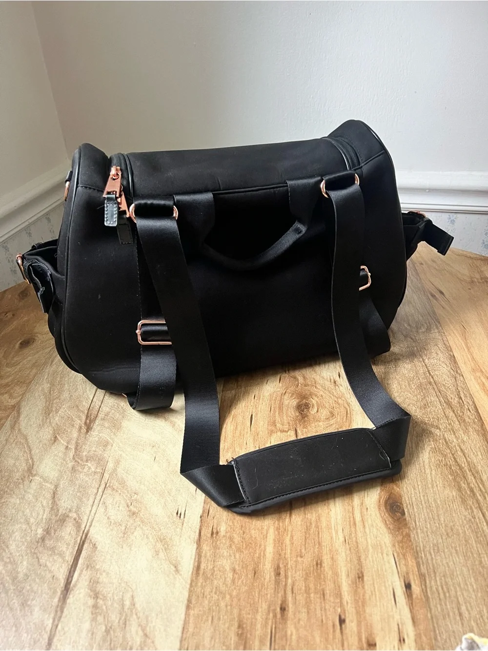 Storksak sleek black